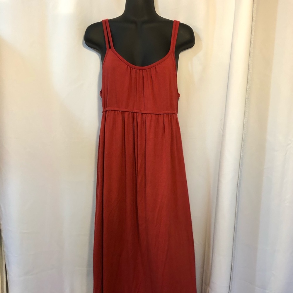 Red/Orange Maxi Dress